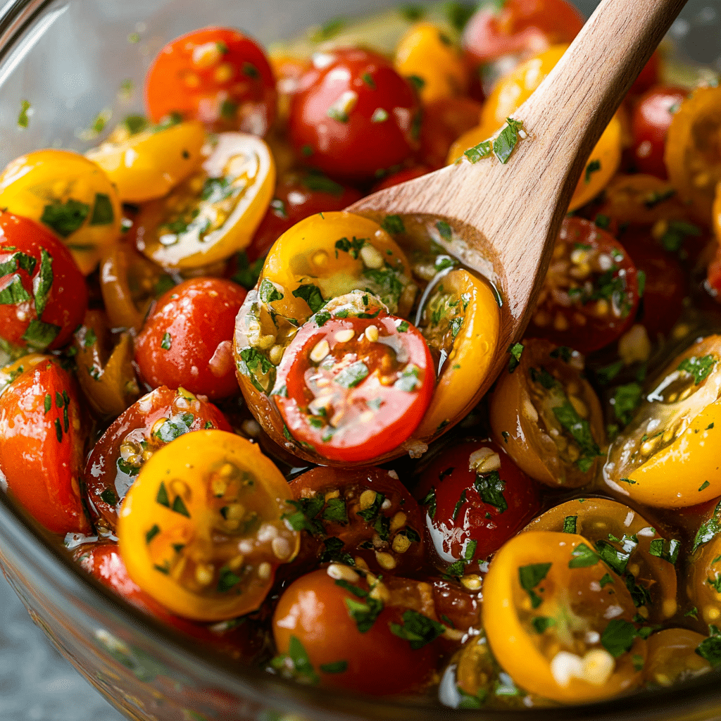 Marinated Cherry Tomatoes Recipe