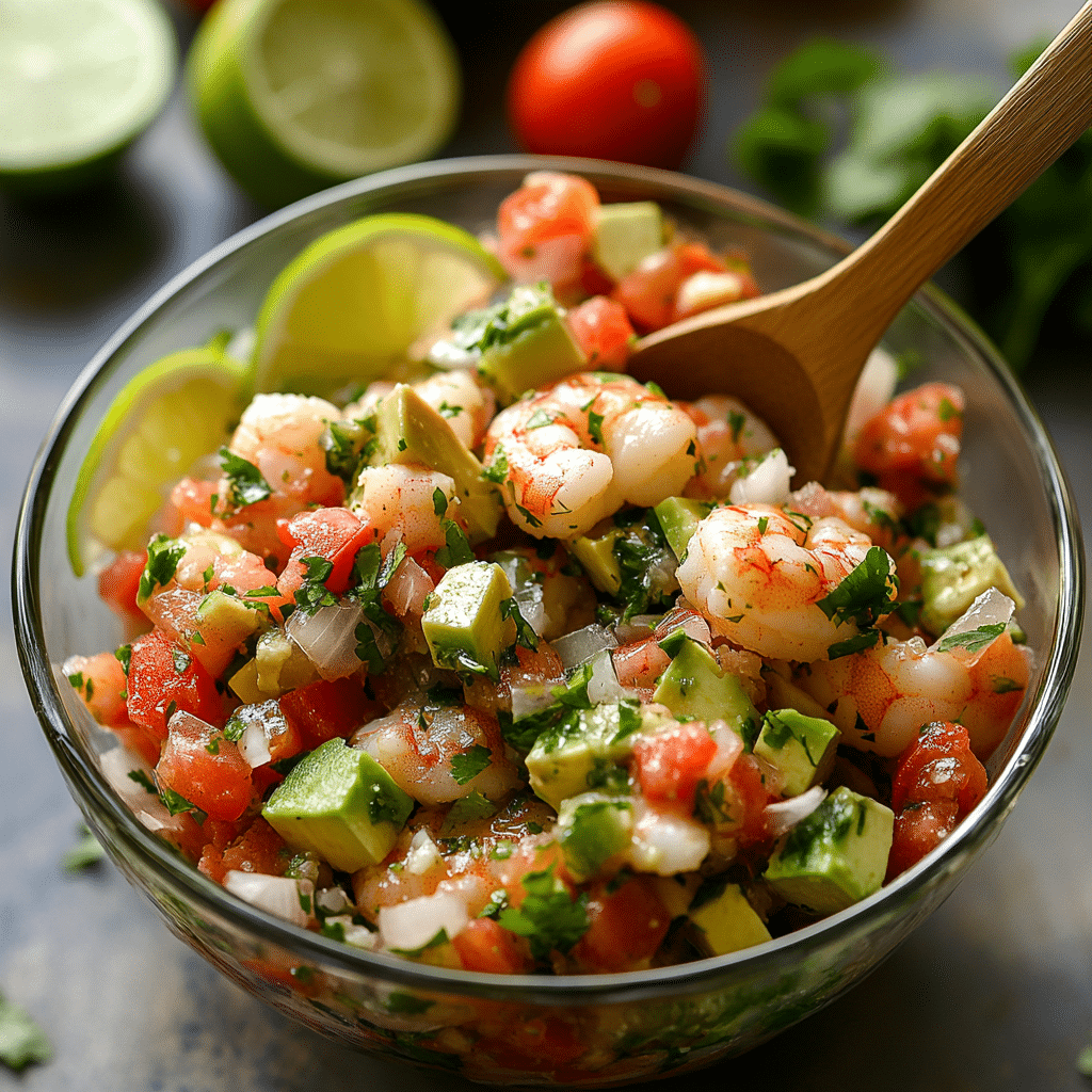 Avocado Shrimp Salsa Recipe