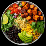 Healthy Sweet Potato Burrito Bowl Recipe