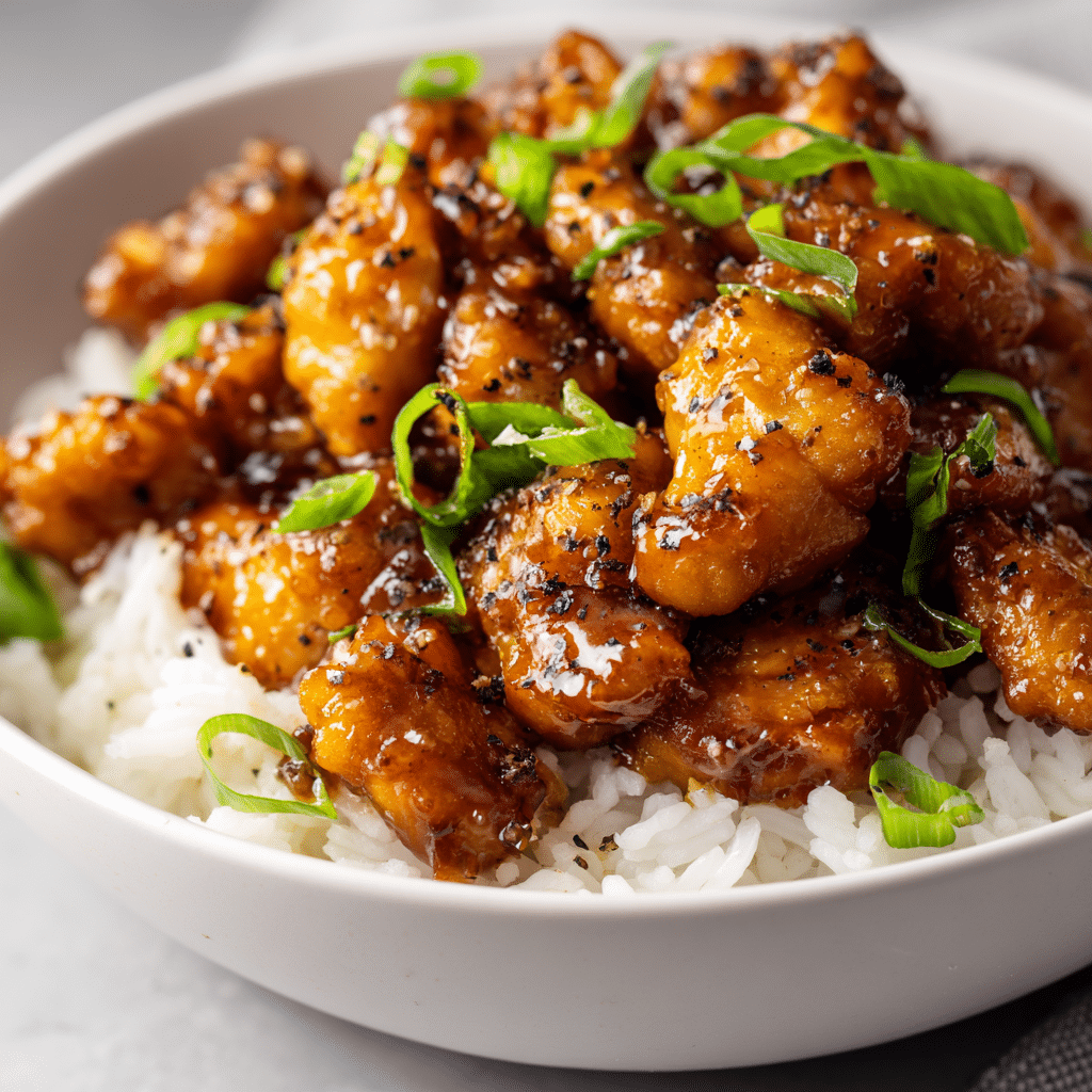 Honey Garlic Chicken Rice Bowls (30-Minutes)