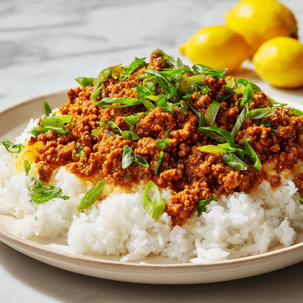 Easy Orange Ground Chicken Recipe (25-Minutes)