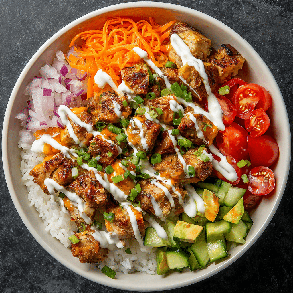 Easy Buffalo Chicken Bowl Recipe (30-Minutes)