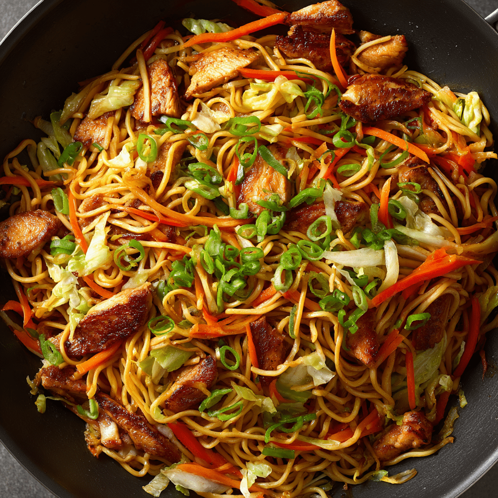 Chicken Chow Mein with Best Chow Mein Sauce!