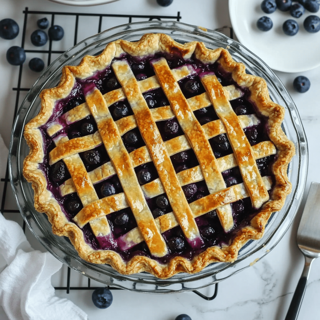 Homemade Blueberry Pie Recipe