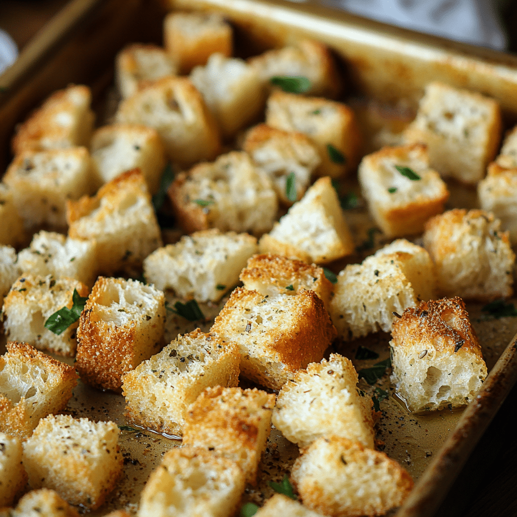 Homemade Croutons Recipe
