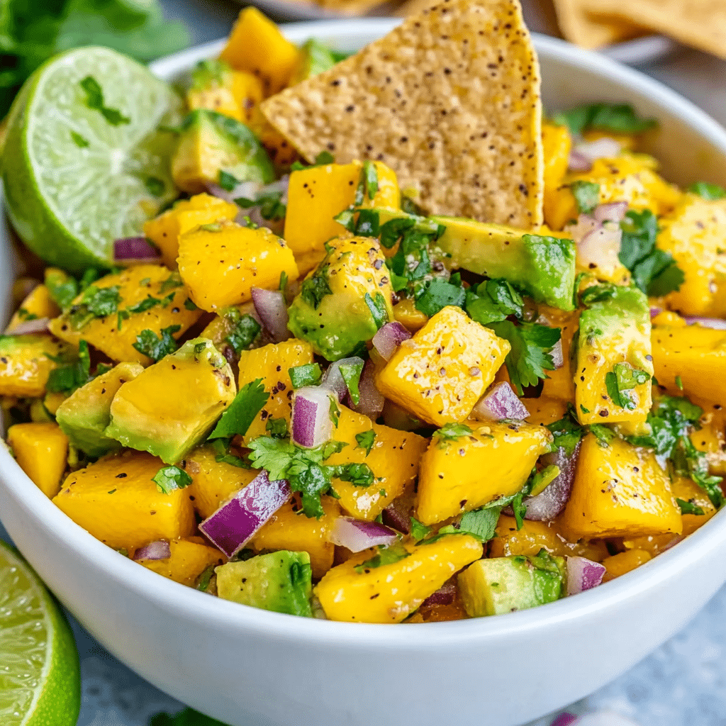Easy Mango Salsa Recipe