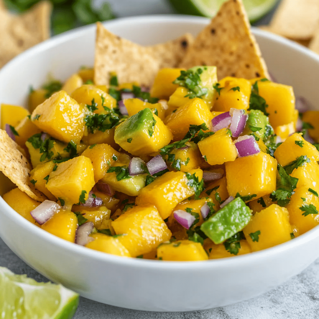 Easy Mango Salsa Recipe