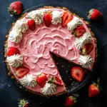 No-Bake Strawberry Cheesecake