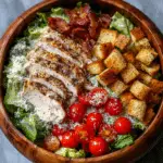 Healthy & Delicious Turkey Caesar Salad Recipe