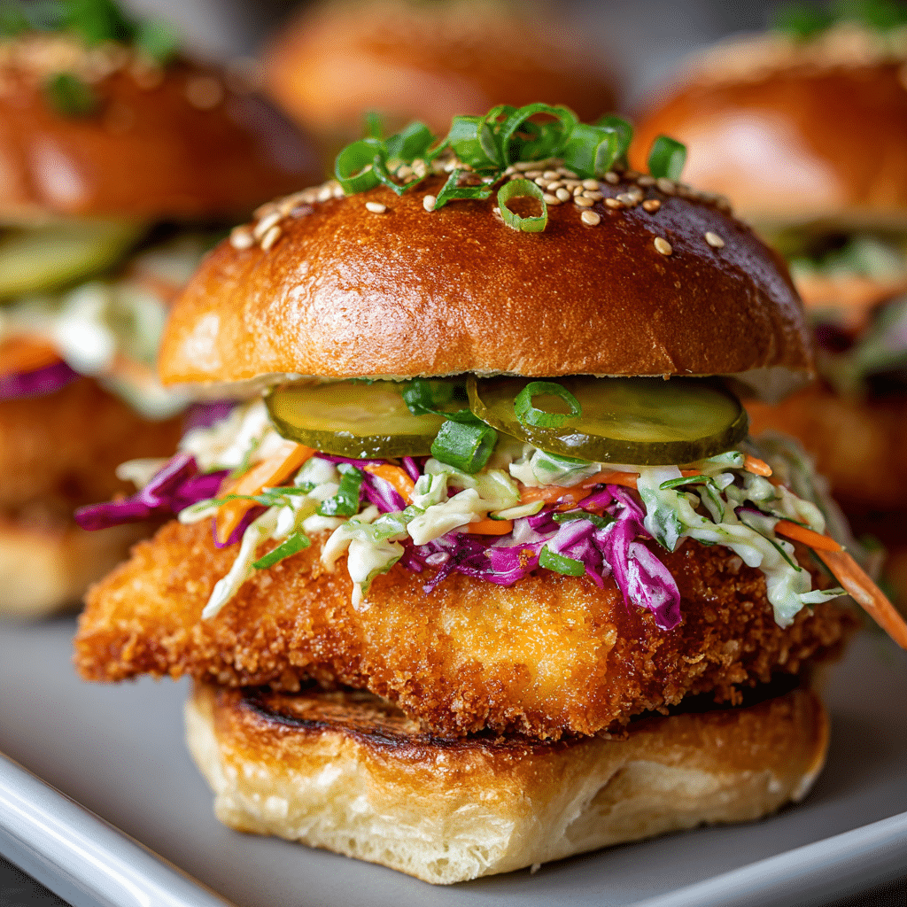 Crispy Fried Chicken Sliders