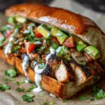 Flavor-Packed Chicken Torta Sandwich