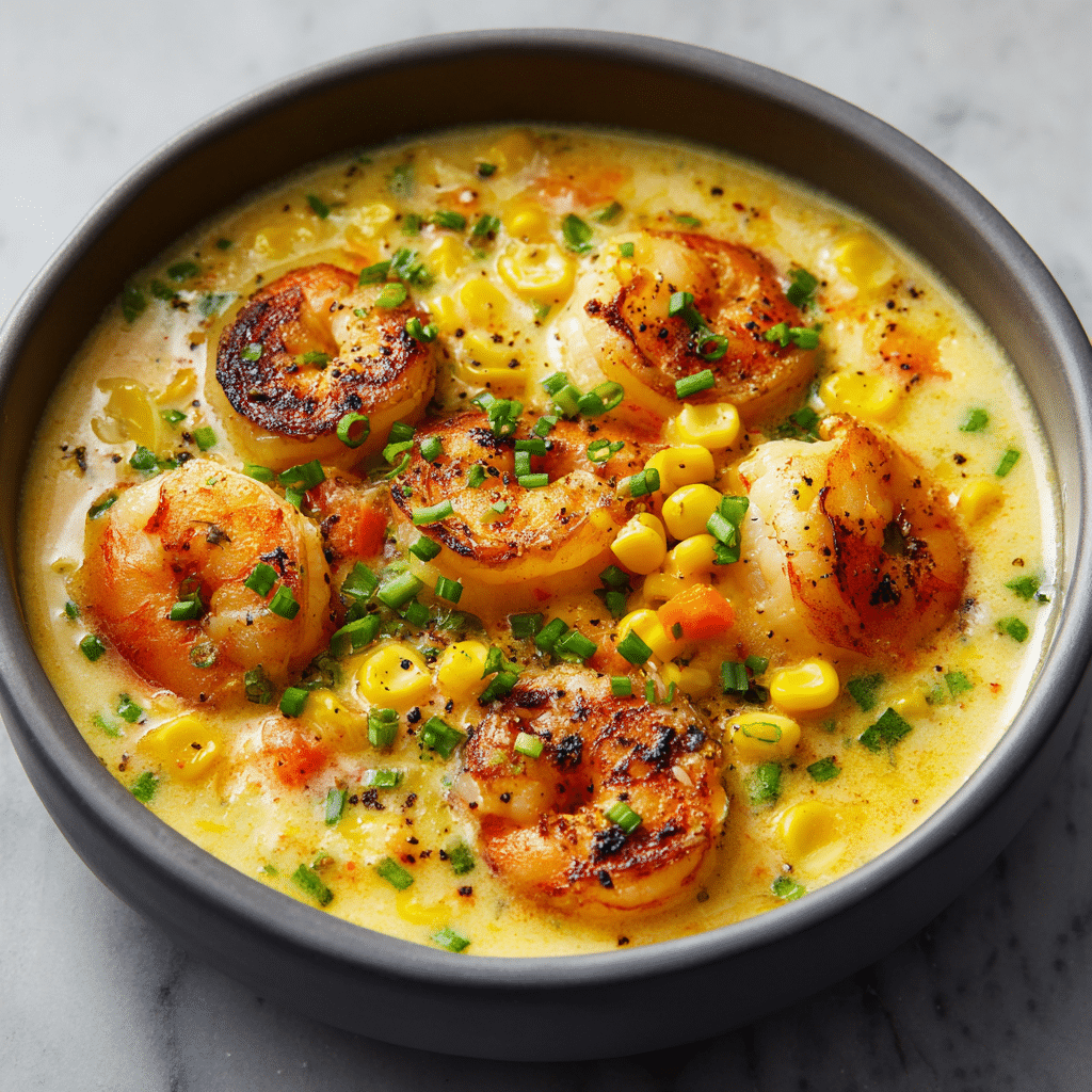 Shrimp And Corn Soup