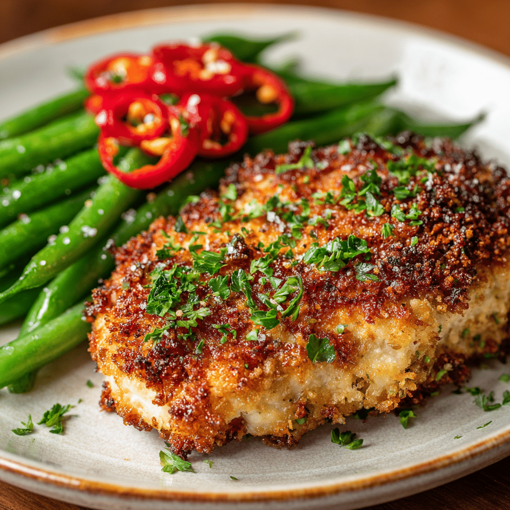 Crispy Oven Baked Chicken Fillet
