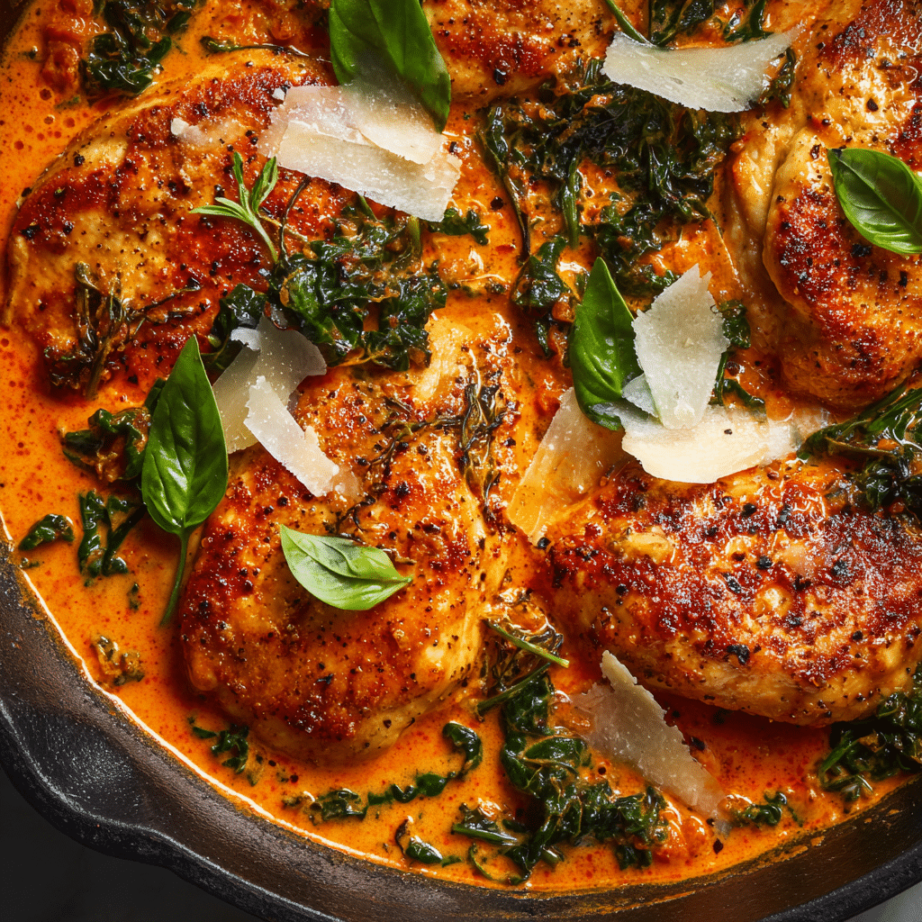 Creamy Tomato Basil Chicken