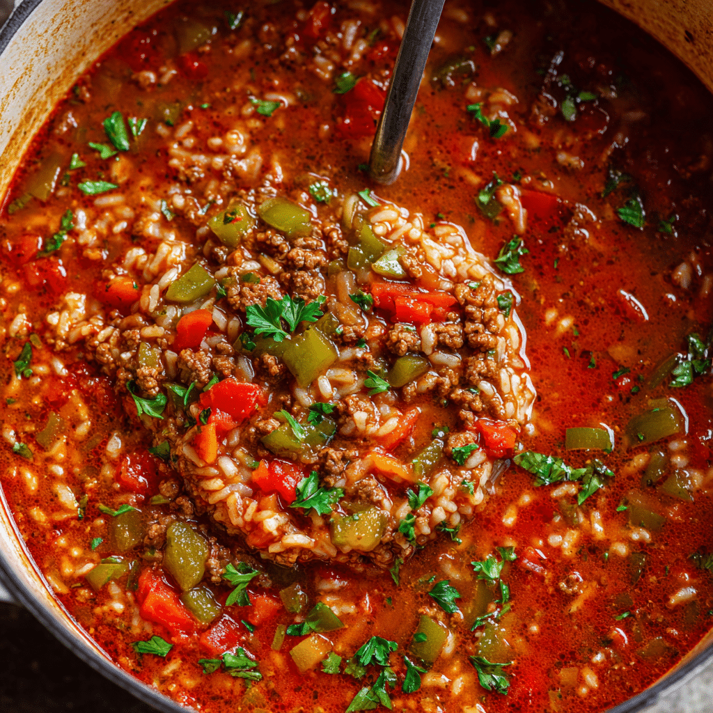 Stuffed Pepper Soup Recipe