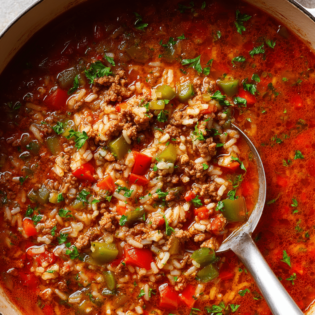 Stuffed Pepper Soup Recipe