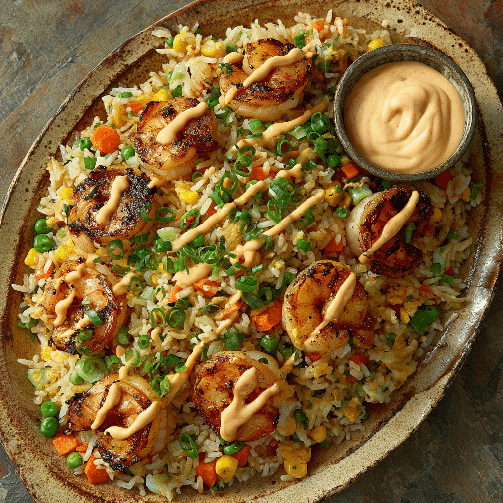 Hibachi Shrimp Fried Rice