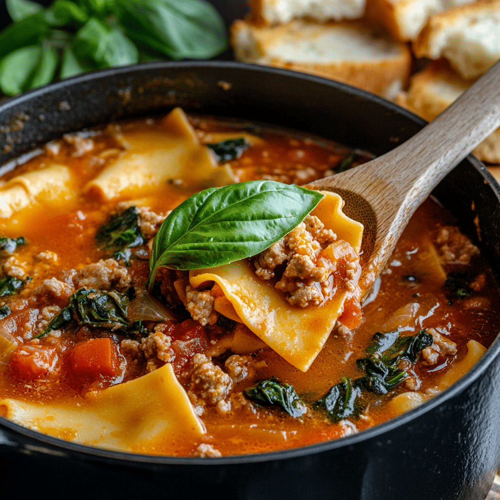 The Best Lasagna Soup Recipe