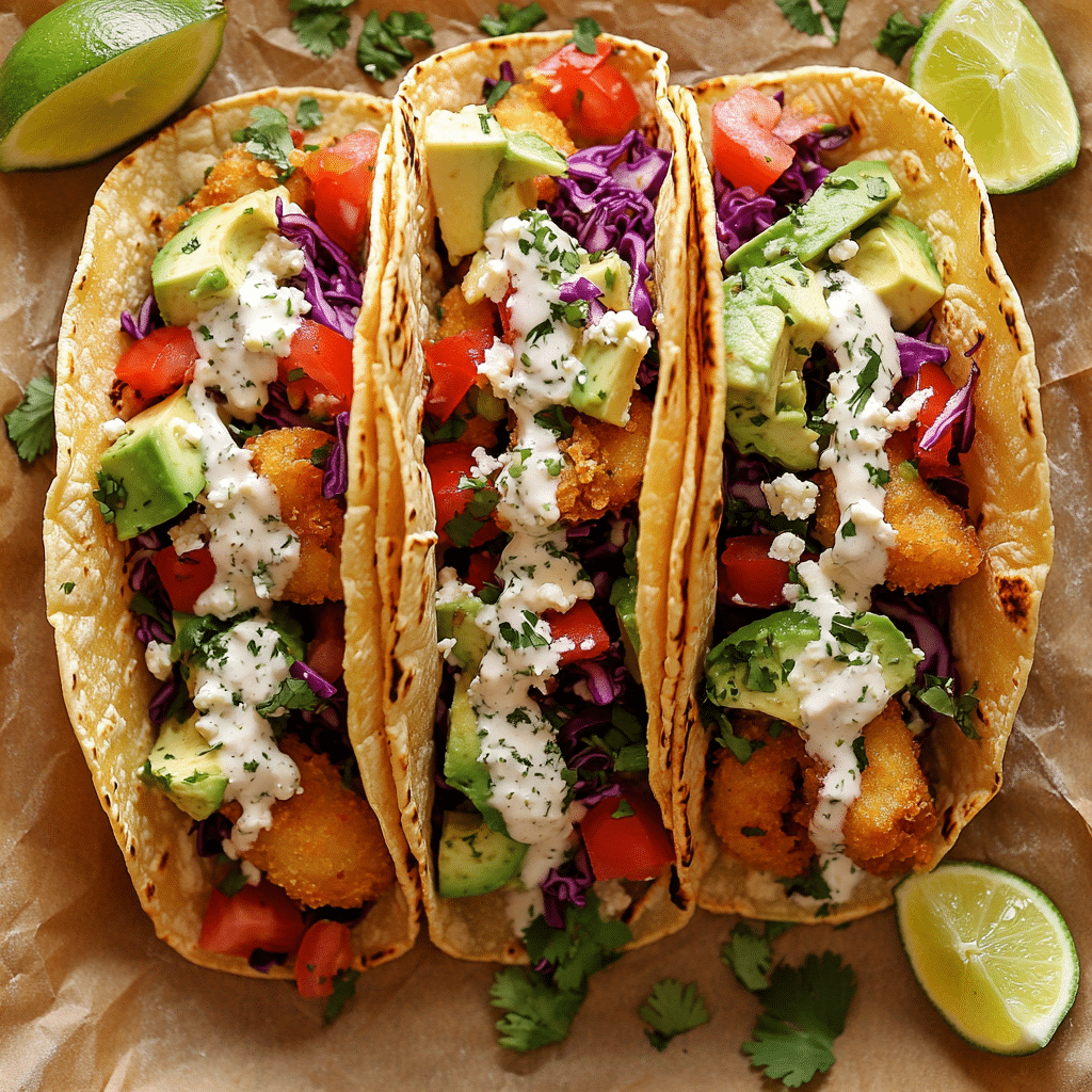 Fish Tacos Recipe with Best Fish Taco Sauce!