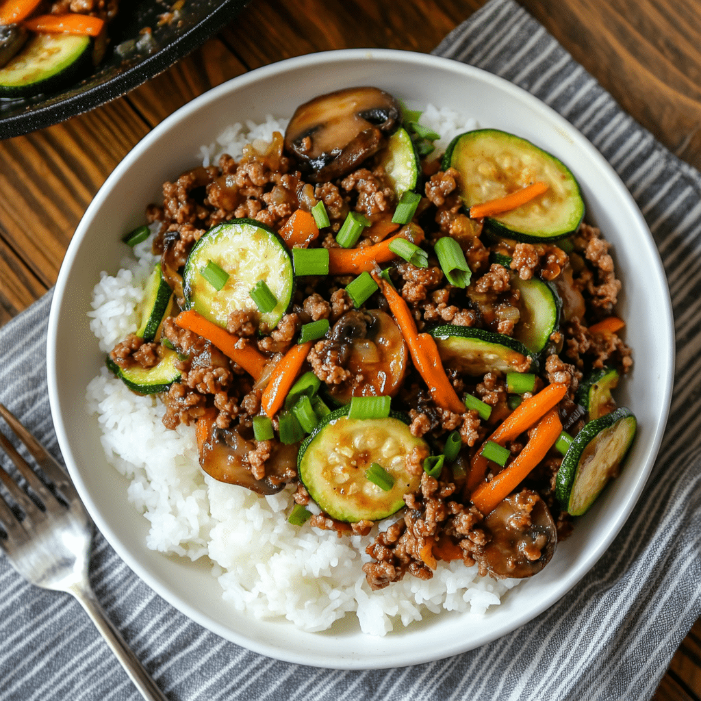 Ground Beef Stir Fry