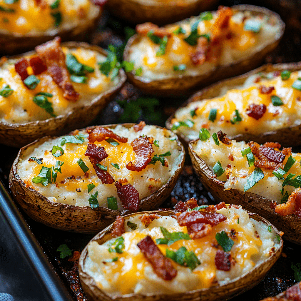 Twice-Baked Potatoes Recipe