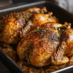 Two Whole Roasted Chickens (and Gravy)