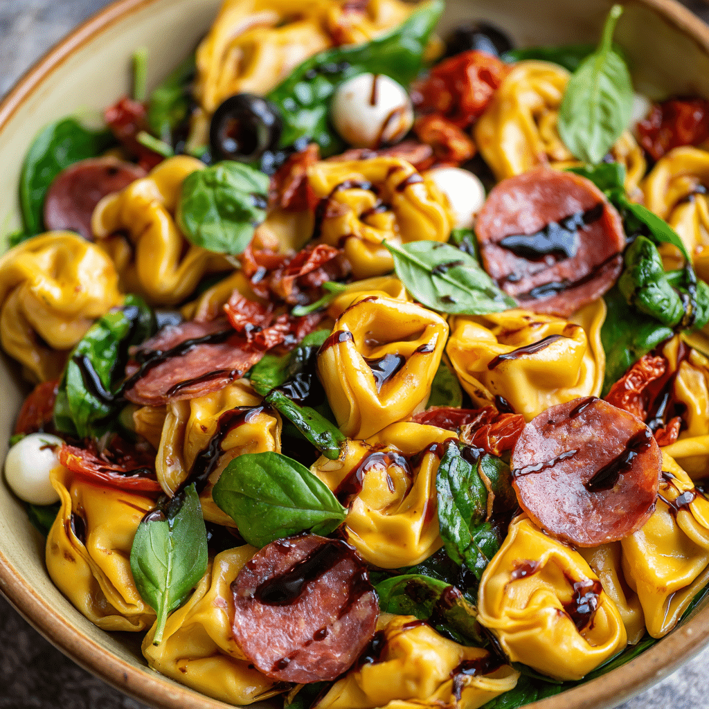 Tuscan Tortellini Salad