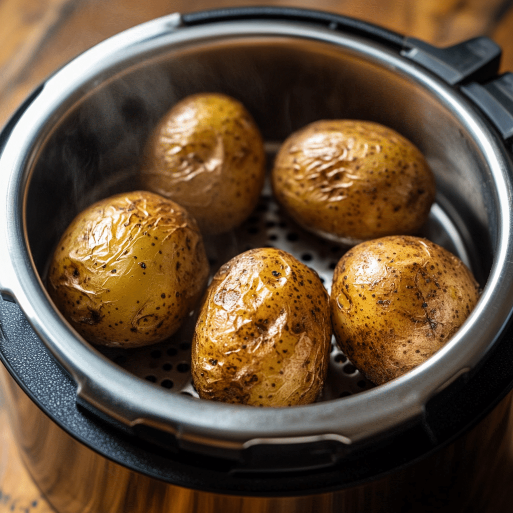 Instant Pot Baked Potatoes Recipe