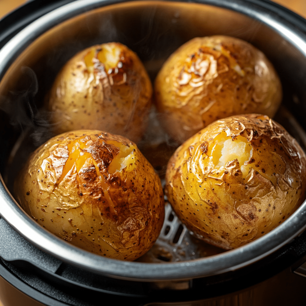 Instant Pot Baked Potatoes Recipe
