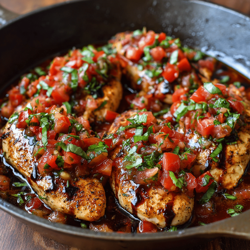 Easy Bruschetta Chicken Recipe