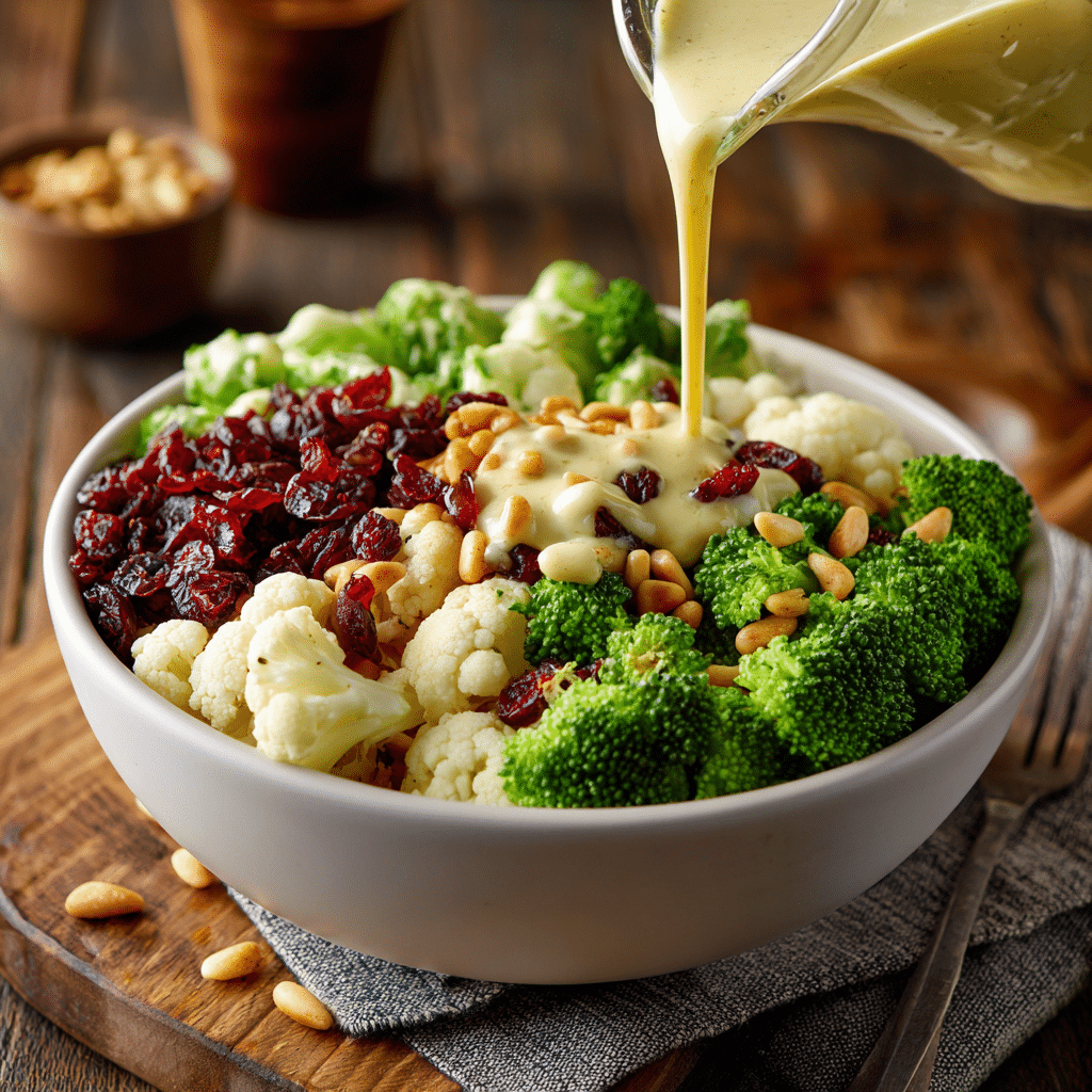 Broccoli Cauliflower Salad Recipe