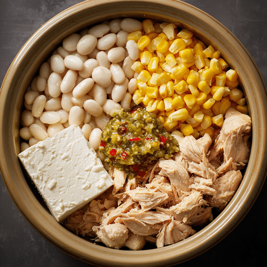 Green Chile Chicken Enchilada Soup