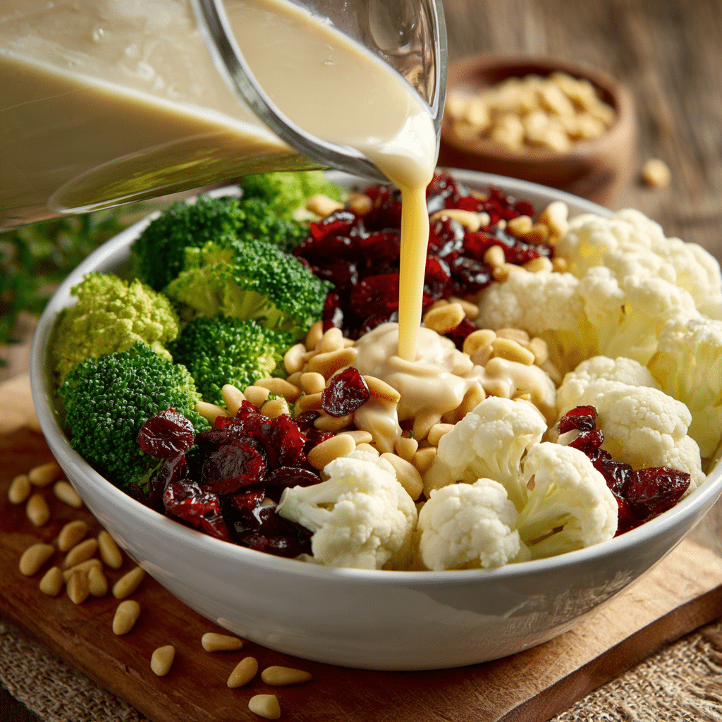 Broccoli Cauliflower Salad Recipe