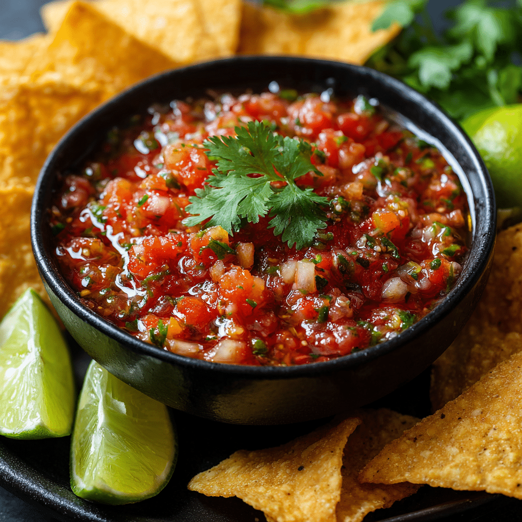 Fresh Homemade Salsa Recipe