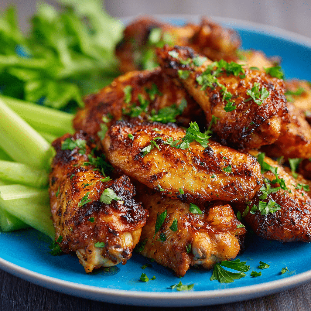 Air Fryer Chicken Wings (Extra Crispy!)