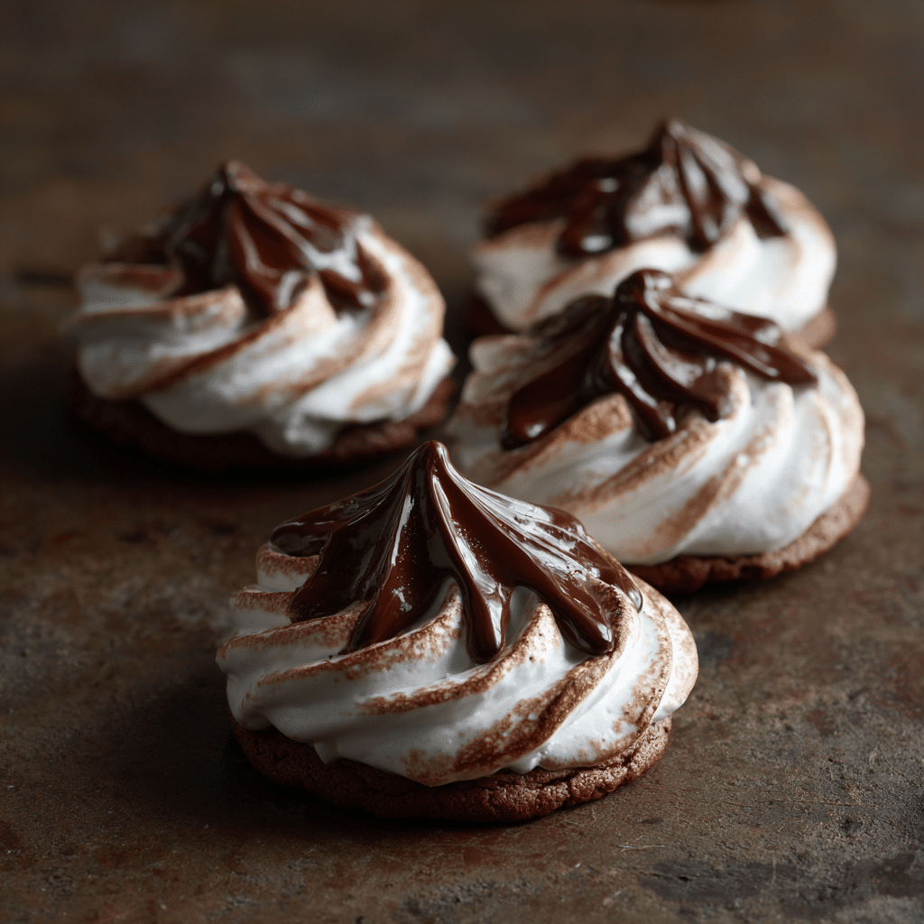 Chocolate Meringue Cookies