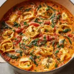 Creamy Sausage Tortellini Soup