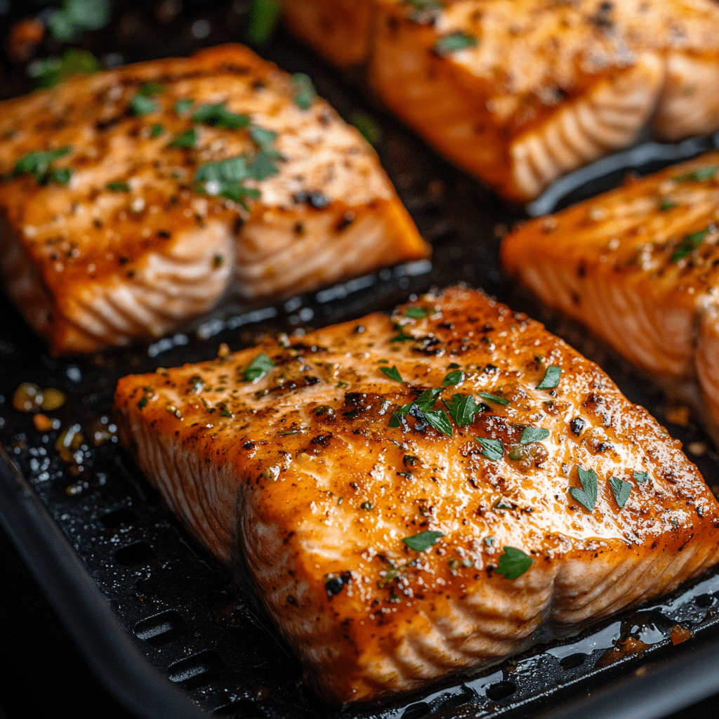 Air Fryer Salmon