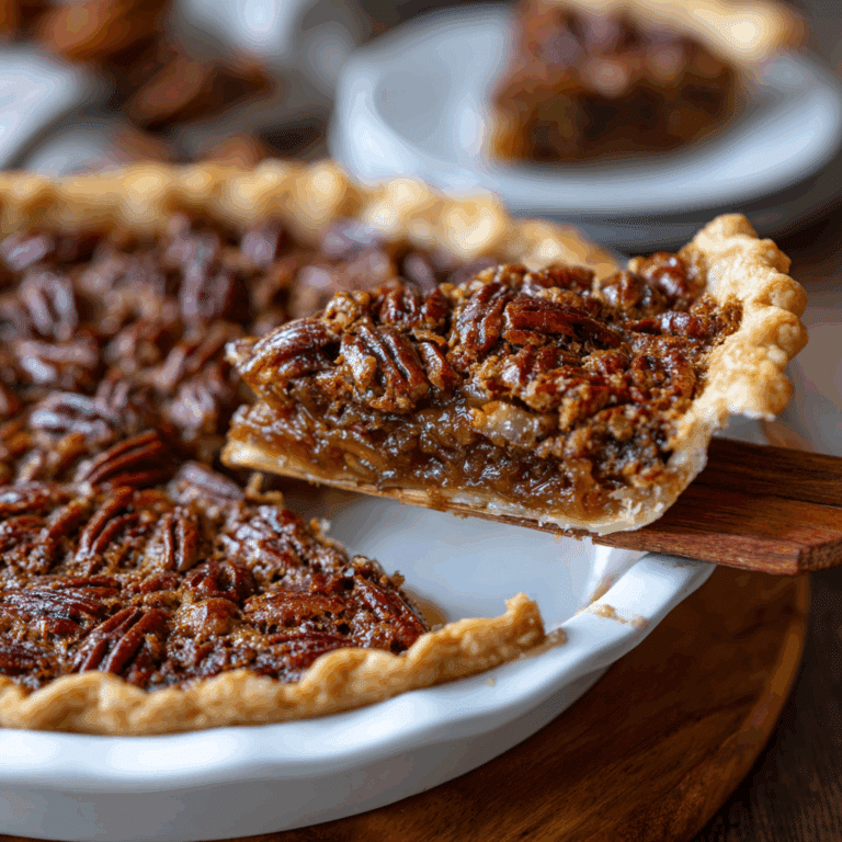 Pecan Pie (No Corn Syrup!)
