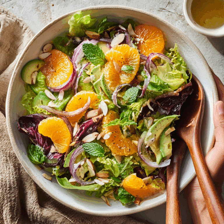Orange, Fennel and Avocado Salad