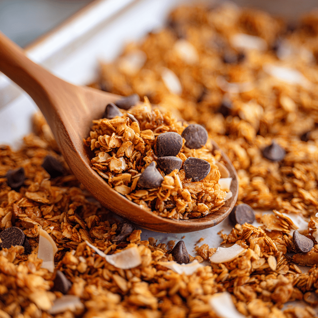 Healthy Chocolate Granola