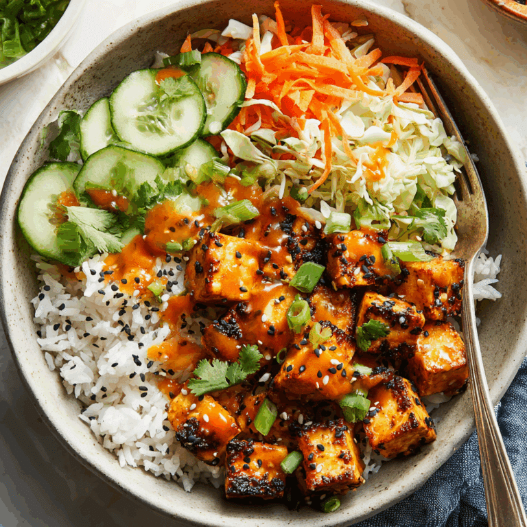 Korean Steak Bowls with Sesame Cucumber Slaw