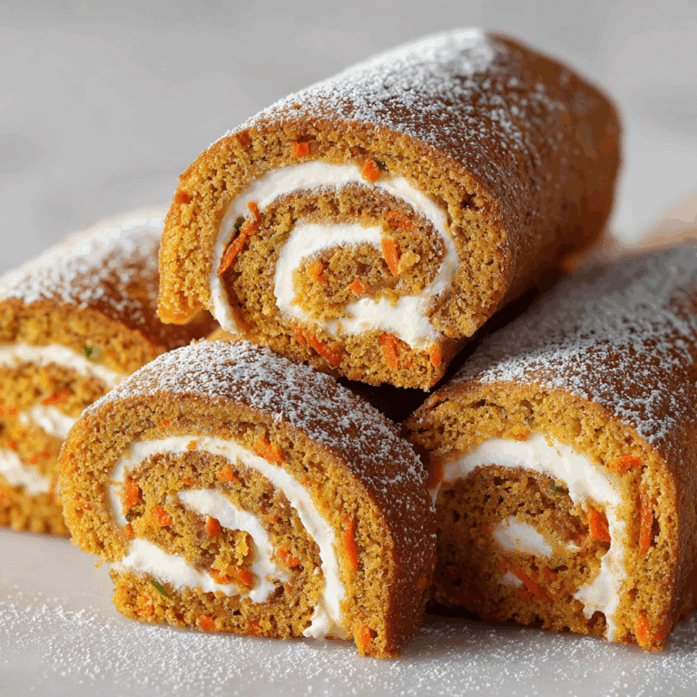 Carrot Cake Roll