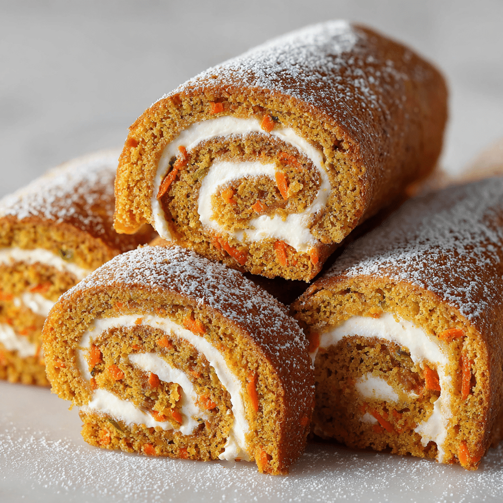 Carrot Cake Roll