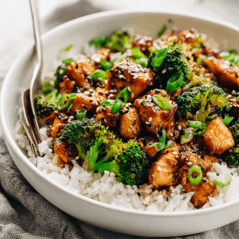Chicken and Broccoli