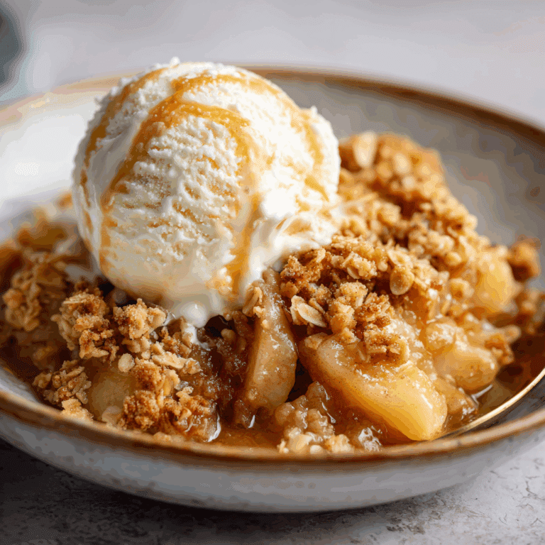 The Best Rhubarb Crisp