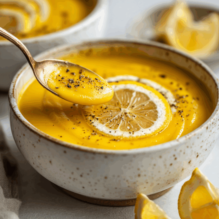 Lemony Lentil Soup