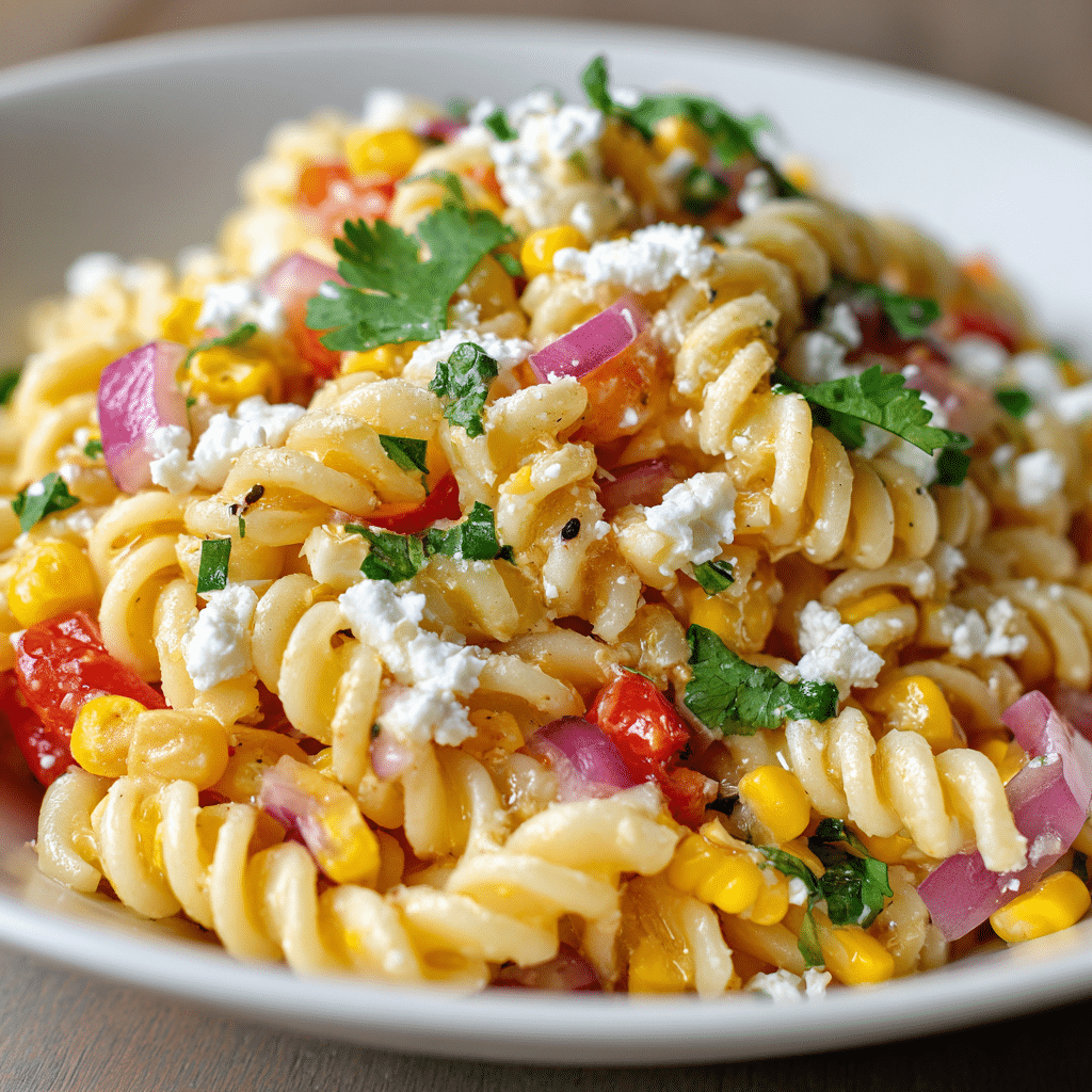 Mexican Street Corn Pasta Salad