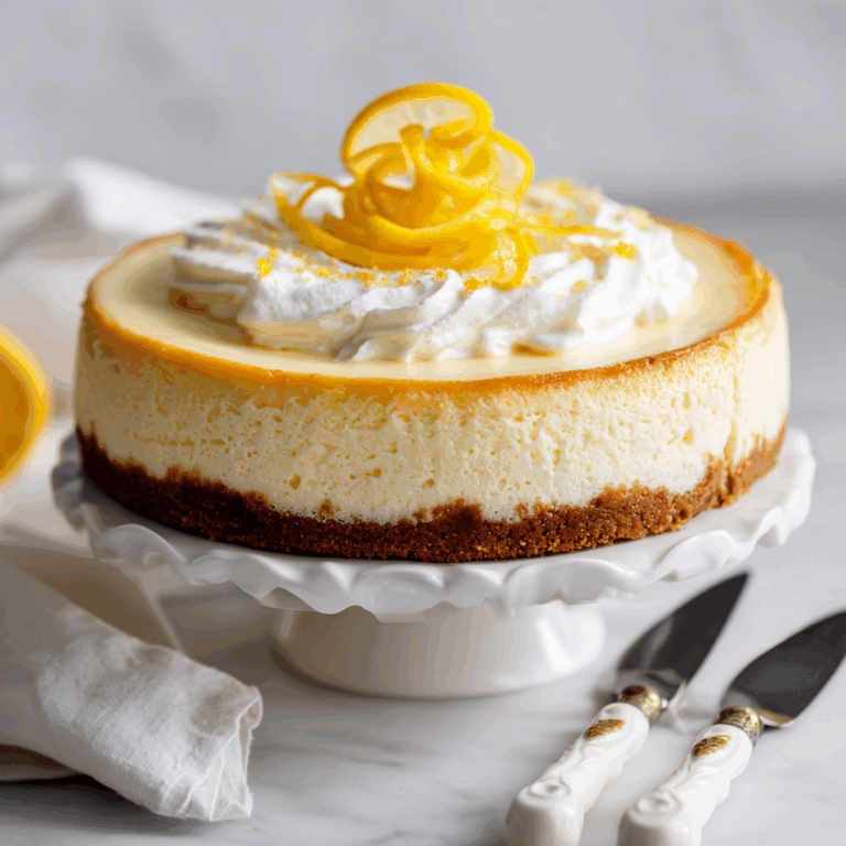 Lemon Cheesecake
