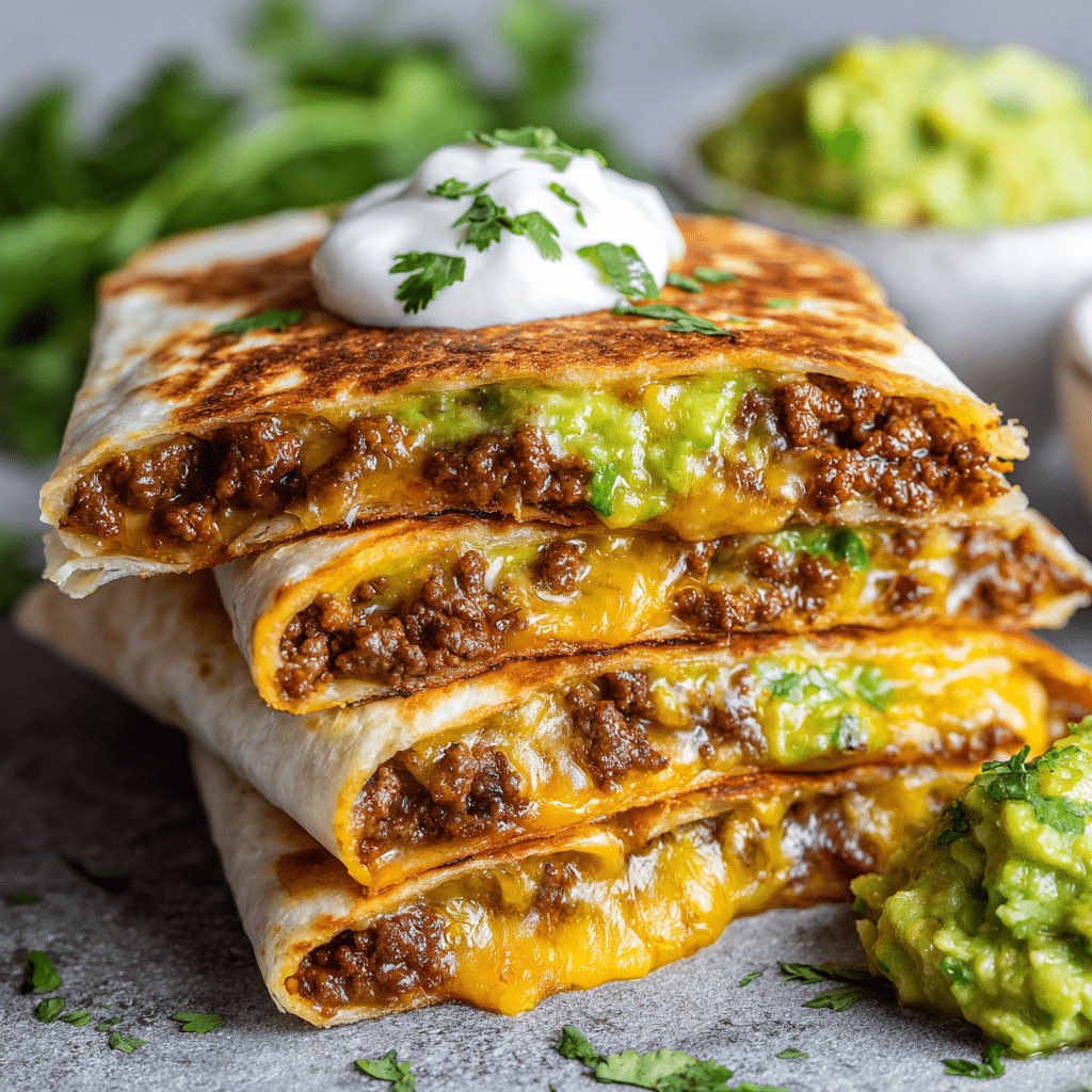Cheeseburger Quesadillas Recipe